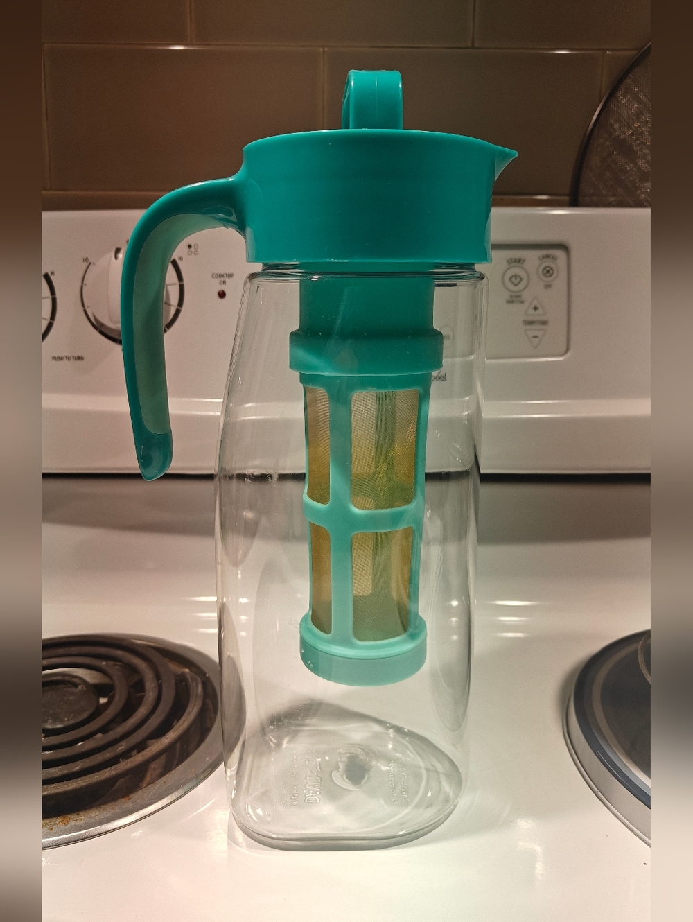 ❌SOLD❌ DAVIDsTEA Teal Iced Tea Pitcher